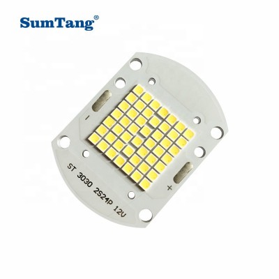 12V 50W Manufacture LED Chip  POB White 40*56mm Size